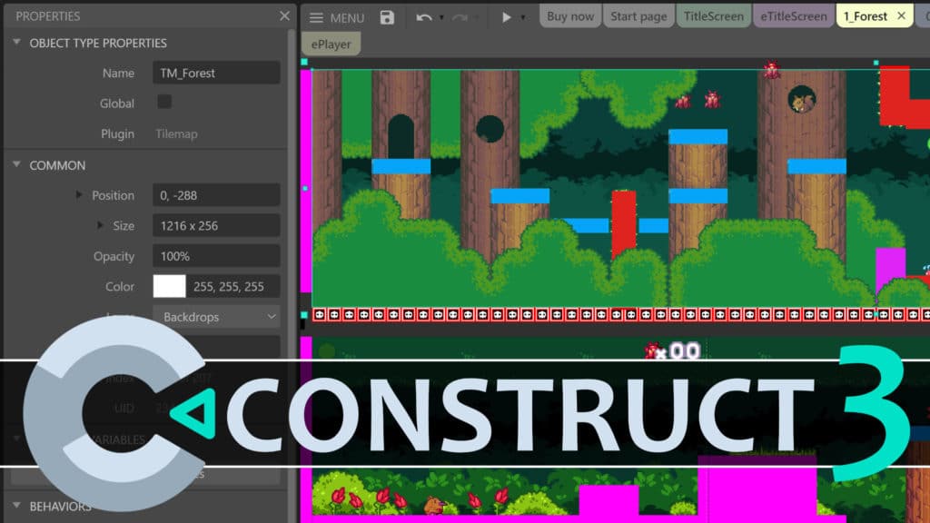 Construct 3 Hands-On Review