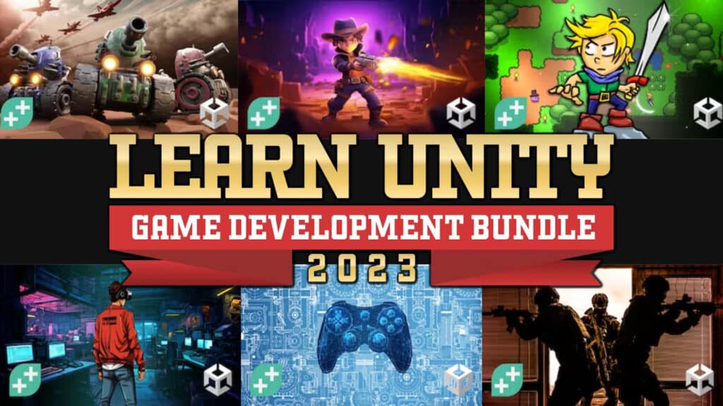 Learn Unity Game Development Bundle 2023 By GameDev.tv