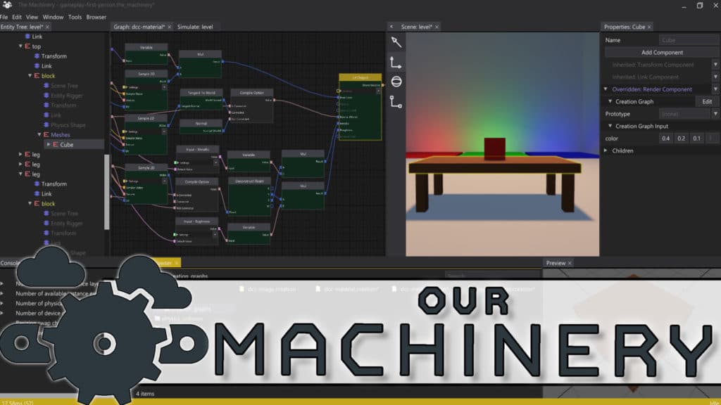 The Machinery Game Engine Reviewed