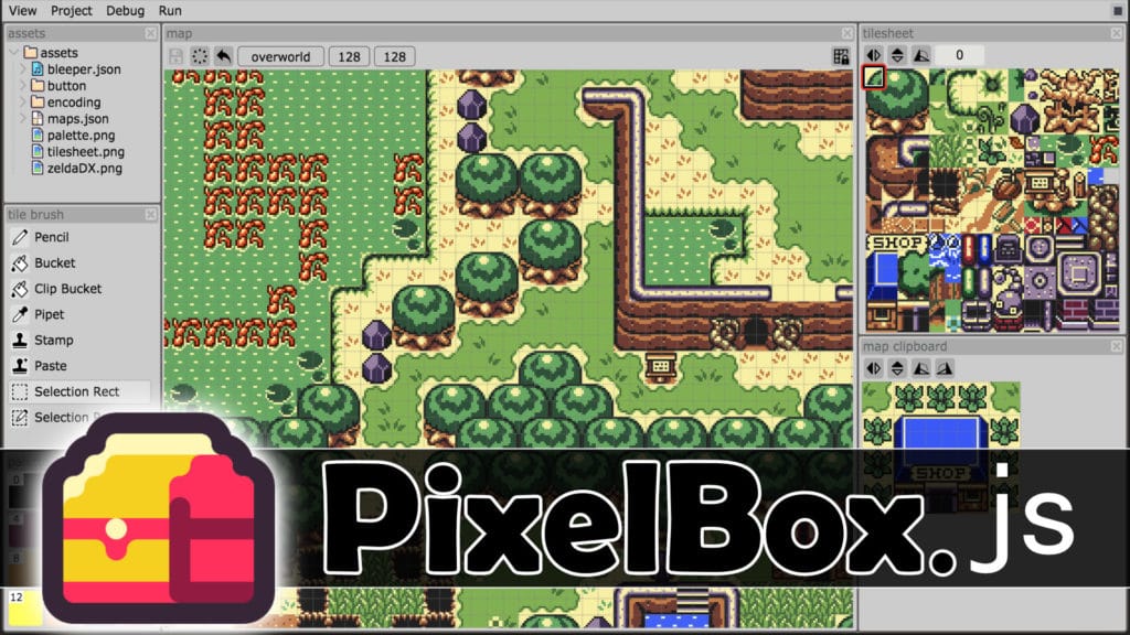 PixelBox 2D JavaScript Game Engine