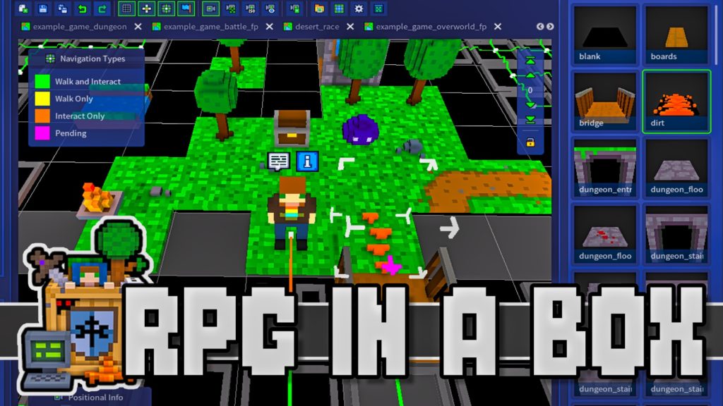 RPG In a Box RPGINABOX voxel game engine review