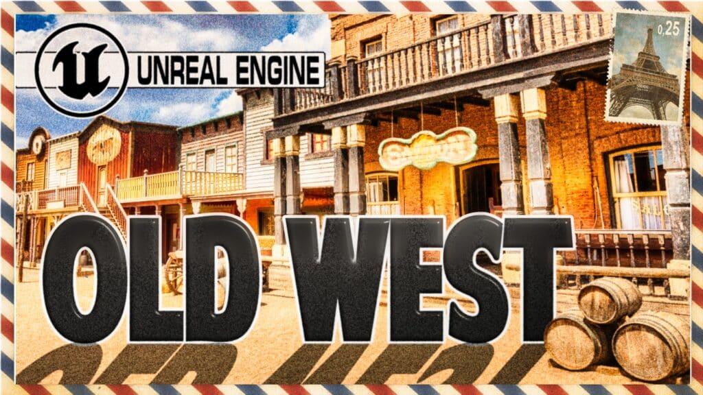 Unreal Old West Free Asset Giveaway Wild West UE 5.1