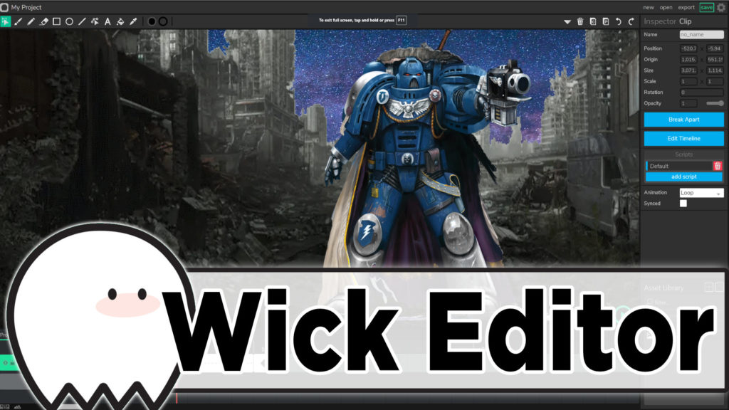 Wick Editor Animation Tool and Game Engine Reviewed