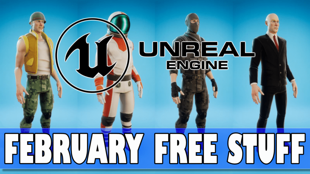 Unreal February Asset Marketplace Giveaway